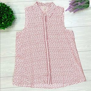 Max Studio Polka dot pink/purple/red  Size L